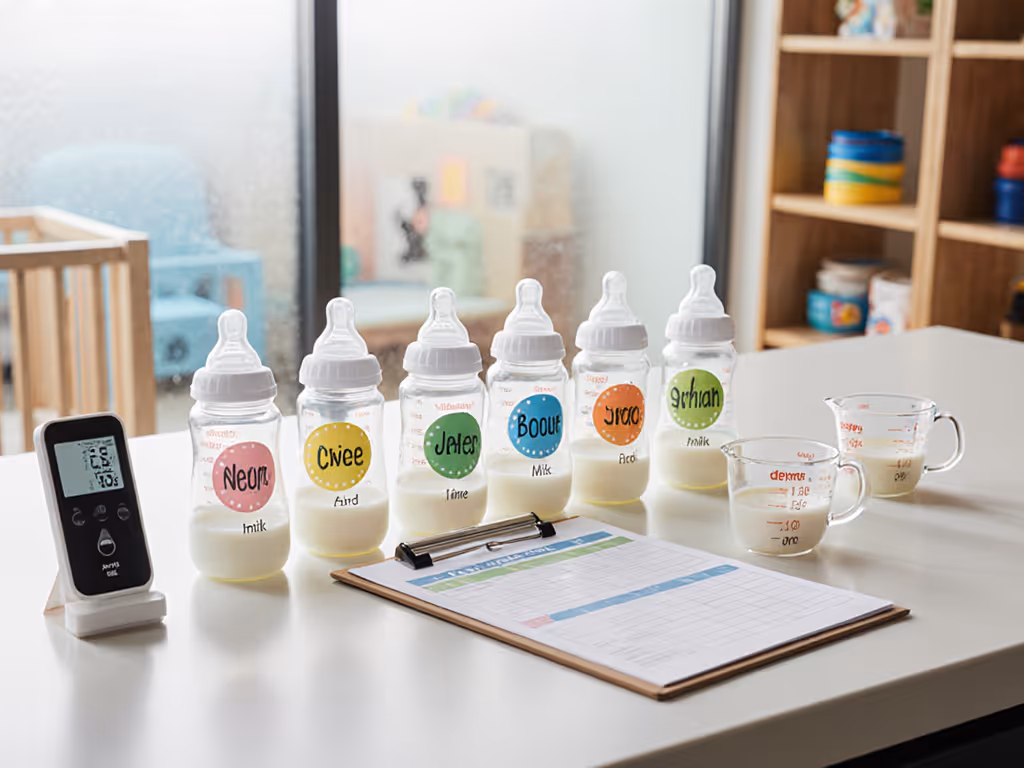 Daycare Bottle Protocols: Safe Labeling & Feeding Rules