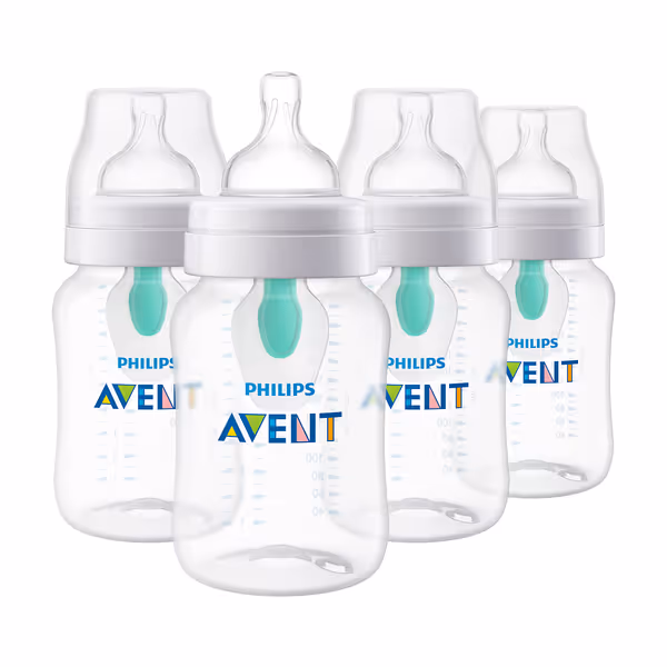 Philips Avent Anti-Colic Bottle (9oz, 4-Pack)